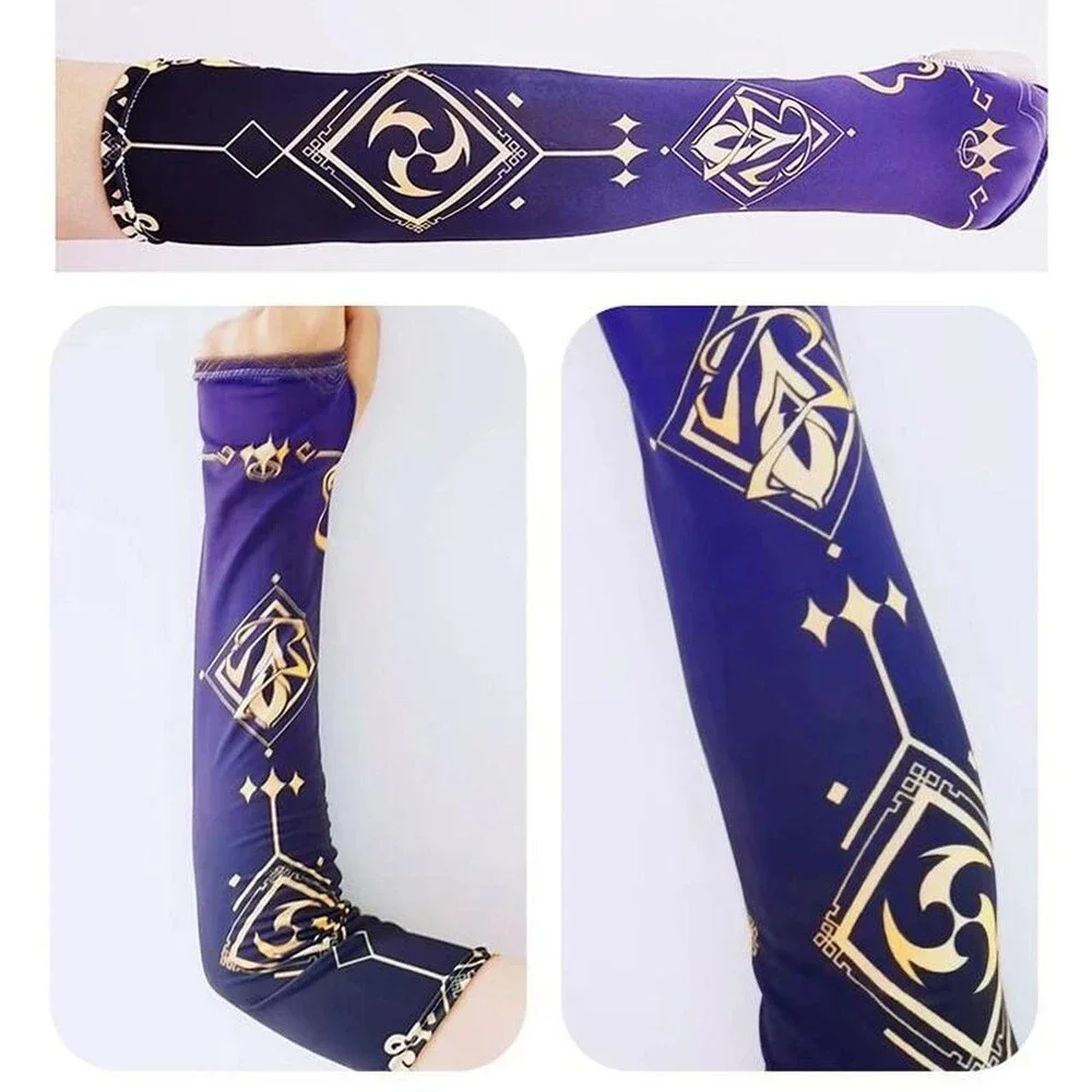 Game Impact Arm Sleeves Ice 4 D 7 F